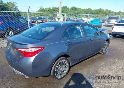 2014 Toyota Corolla из США, поврежденный, VIN 2TBURHE1EC163822